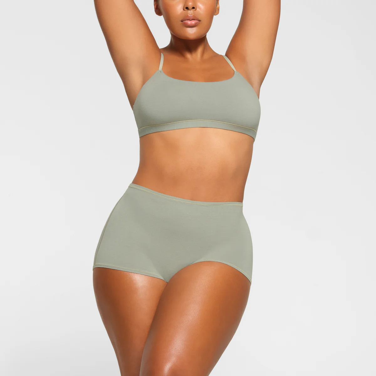 COTTON JERSEY BOY SHORT | MINERAL | SKIMS (US)