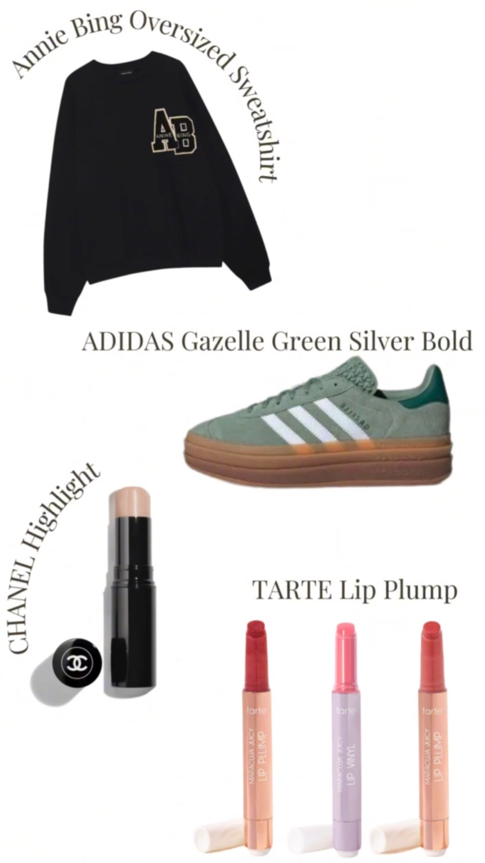 Fashion Fall Likes, favorites, adidas gazelle, chanel highlight

#LTKShoeCrush #LTKBeauty #LTKStyleTip