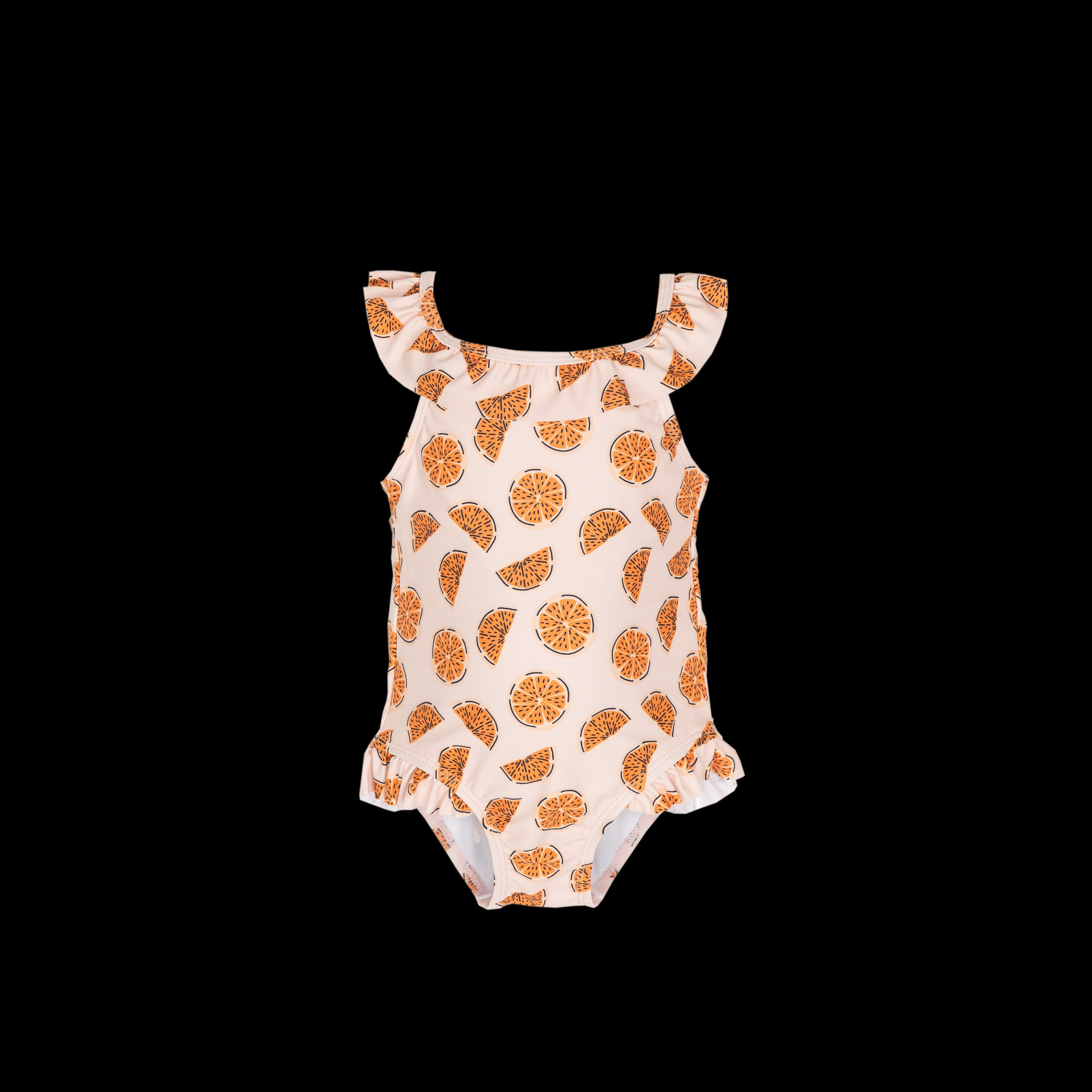 Cuties in Clementine One-Piece Swimsuit | The Oaks Apparel Company