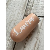 Insulated Champagne Stemless Flute,Personalised Bridesmaid Gifts,Bridesmaid Tumbler,Personalised Hen | Etsy (US)