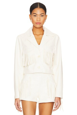 Selena Fringe Jacket
                    
                    Line & Dot | Revolve Clothing (Global)