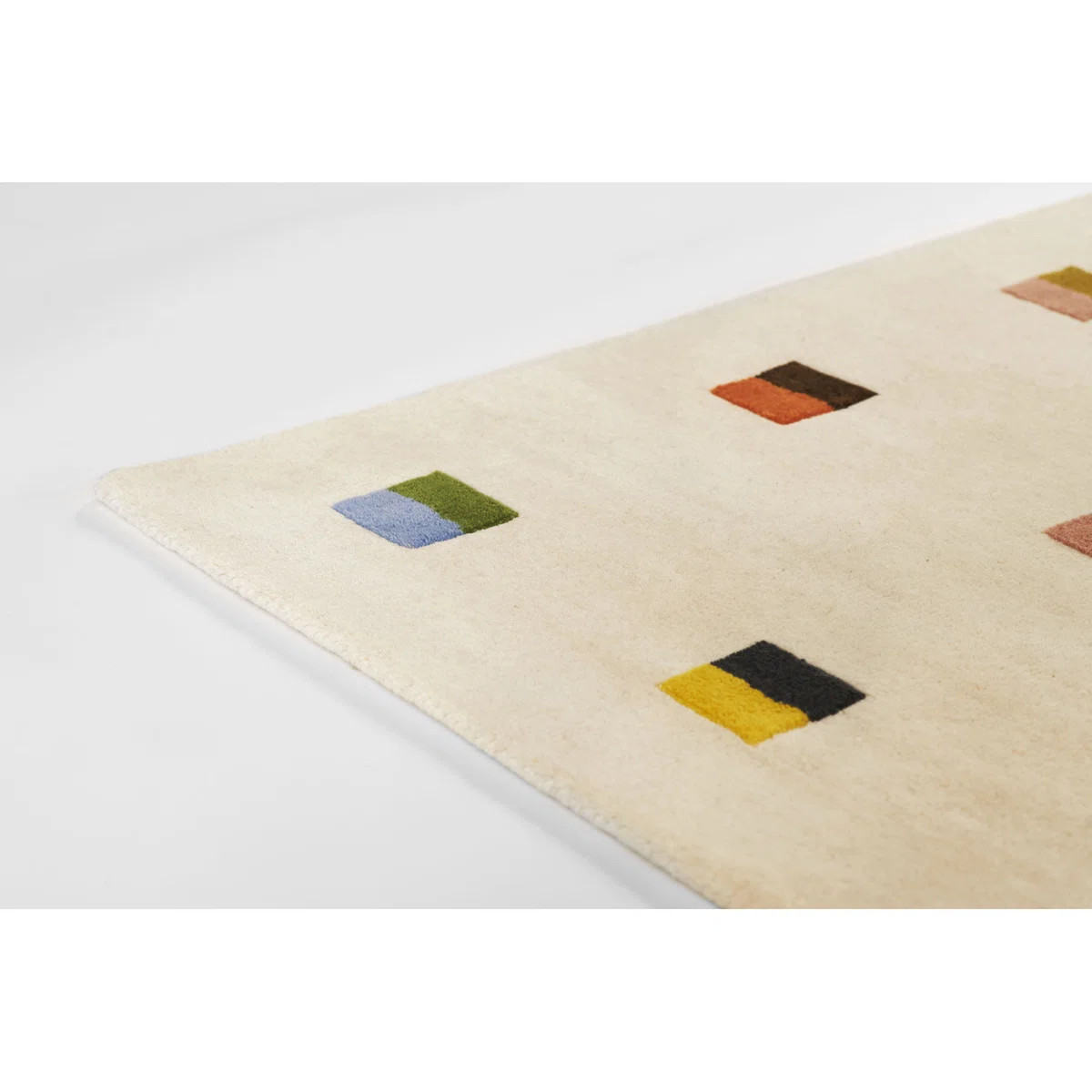 Xola Form Hand Tufted Wool Geometric Multi Area Rug | Wayfair North America