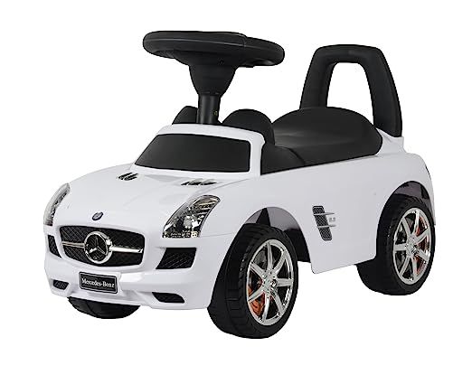 Best Ride on Cars Mercedes Benz SLS AMG Push Car, White | Amazon (US)
