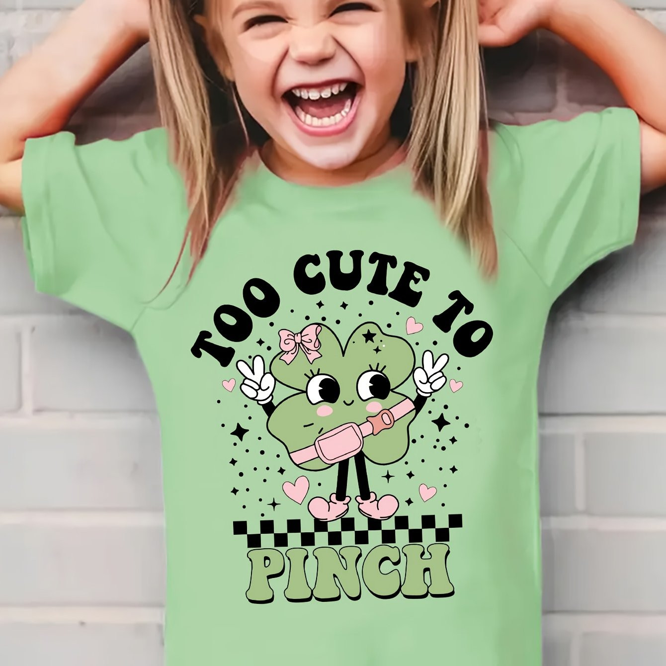 chicfull   day girls' t shirt " cute  " - Temu | Temu Affiliate Program
