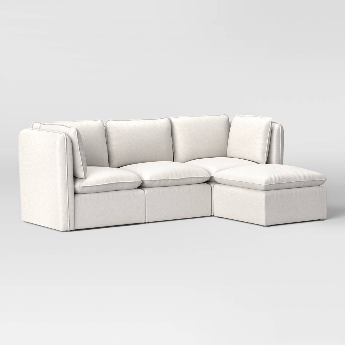 4pc Haven French Seam Modular Sectional - Threshold™ | Target