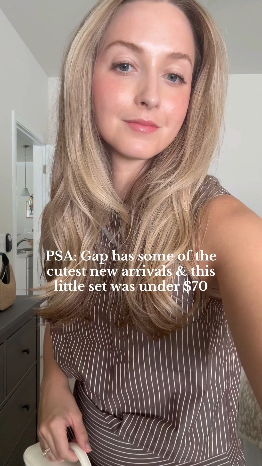 Wearing a size XS in skirt (runs big, will need to get it taken in a little), and a small in top (TTS)

#LTKSeasonal #LTKFindsUnder100 #LTKSaleAlert