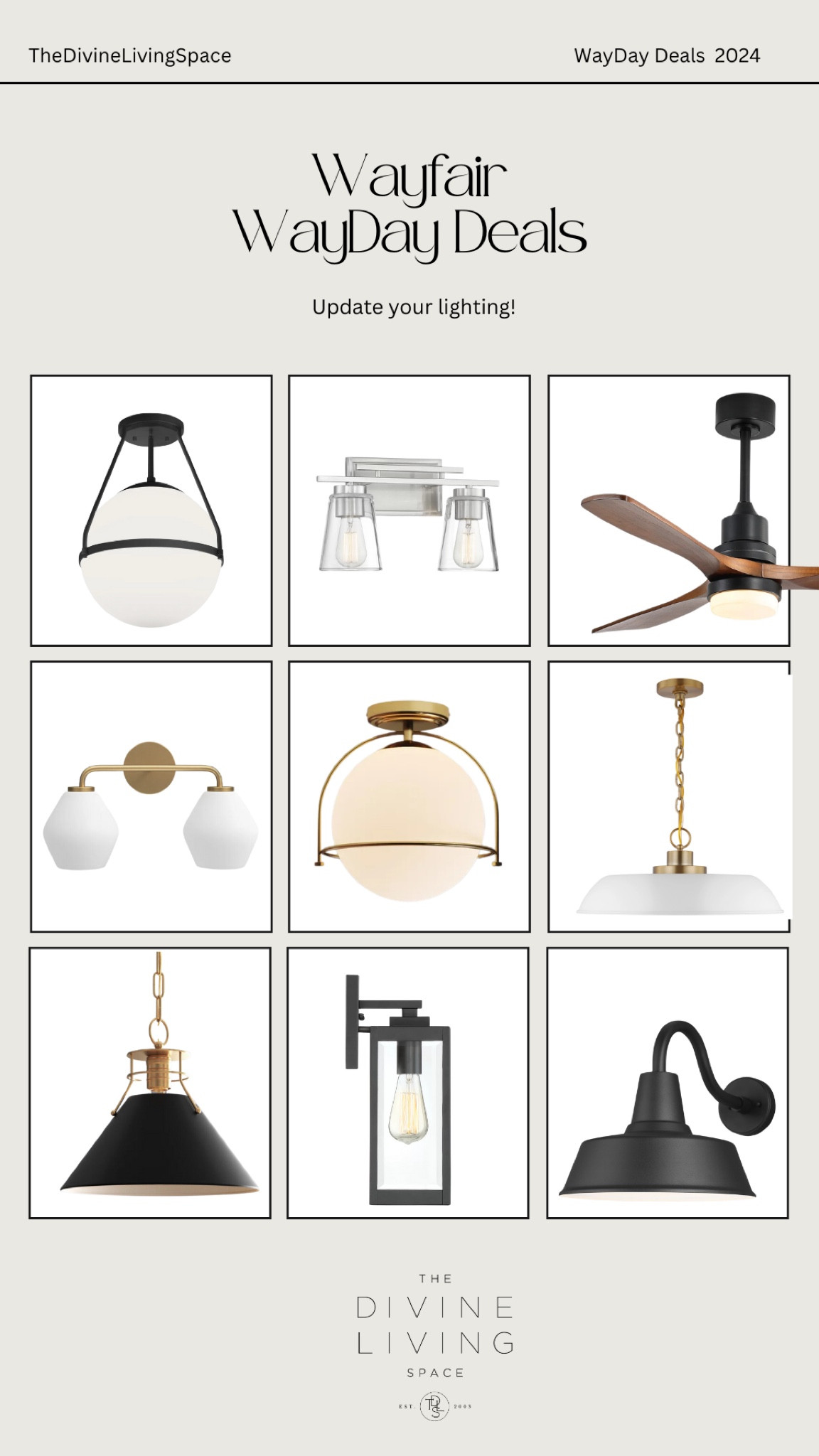 Shop our favorite Way Day lighting deals!! 

#LTKxPrimeDay #LTKHome #LTKSaleAlert