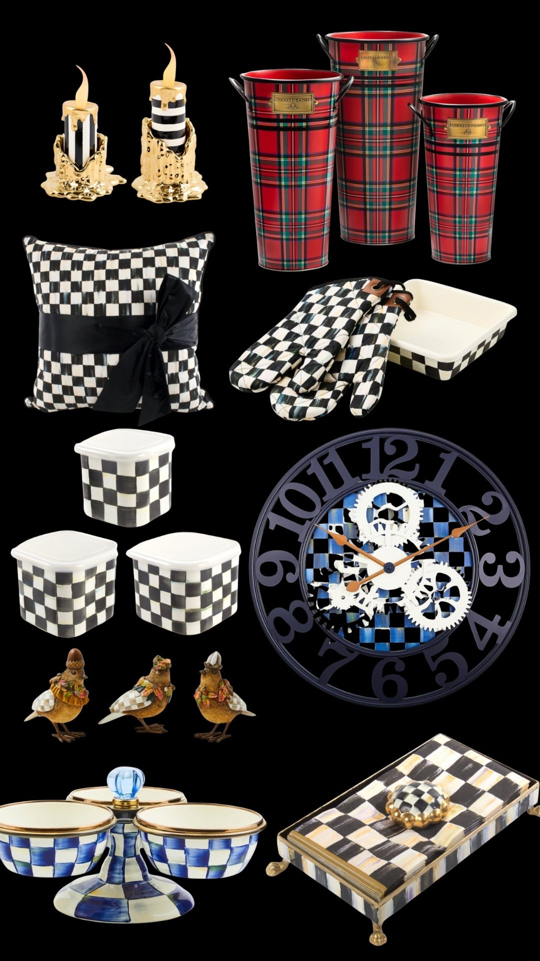 MACKENZIE-CHILDS SALE! Use code extra25 for an addition 25% sale items! I got the 3 flower buckets and already have the clock!

#LTKSaleAlert #LTKFallSale #LTKHome