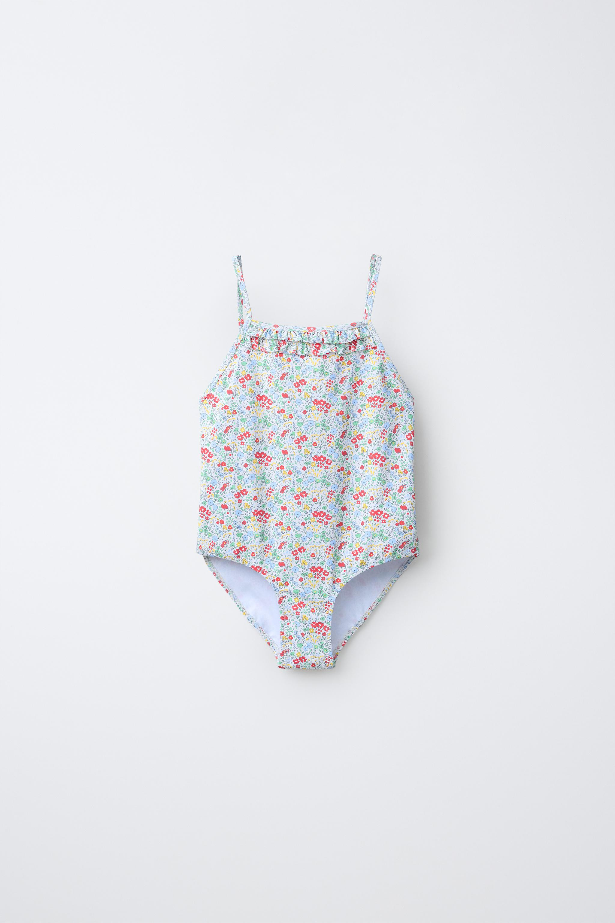 6-14 YEARS / FLORAL PRINT SWIMSUIT | Zara US