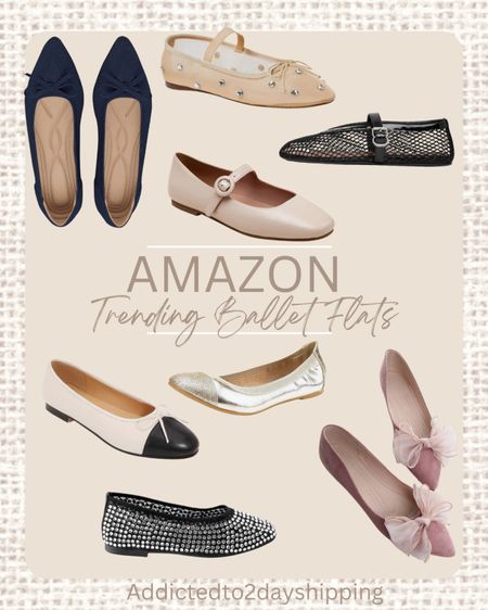 AMAZON- Trending Ballet Flats

Ballet flats, pointed toe ballet flats, round toe ballet flats, mesh ballet flats, metallic ballet flats, rhinestone ballet flats, ballet flats with strap that buckles, bow ballet flats, two toned ballet flats, spring ballet flats, spring shoe, spring trend



#LTKfindsunder100 #LTKshoecrush #LTKSeasonal