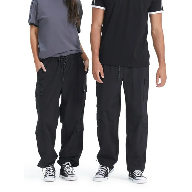 No Boundaries All Gender Synthetic Cargo Pants, Men's Sizes XS - 3XL | Walmart (US)
