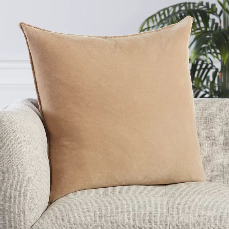 Alorie Square Cotton Pillow Cover & Insert | Wayfair North America