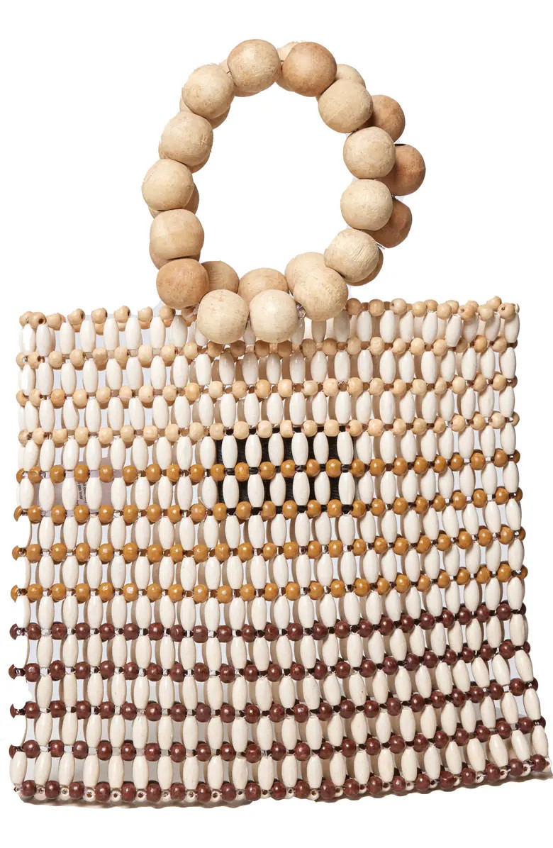 LSPACE Riley Wood Bead Bracelet Handle Bag | Nordstrom | Nordstrom