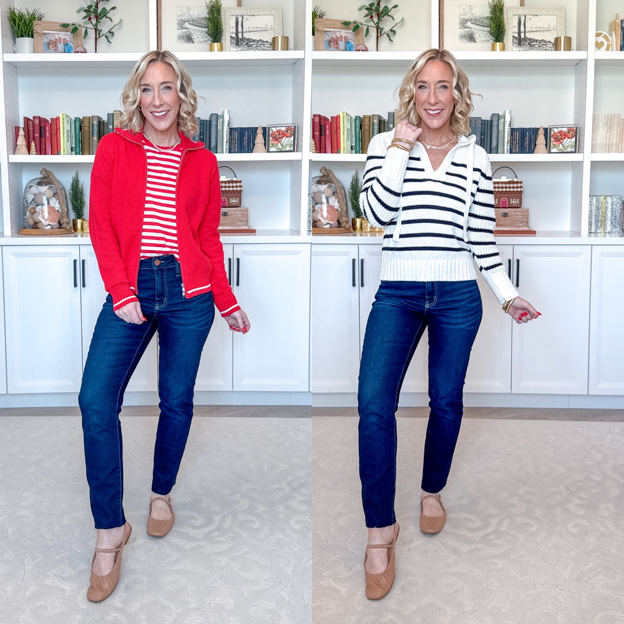 Walmart - more new arrivals * Cotton Cropped Boxy T-Shirt - size XS. $9. 13 colors. * Zip Front Sweater - size XS. $28. 2 colors. * Dark High Rise Straight Jean - Size 2. 

Cotton Hoodie Sweater - size XS. $28. 3 colors. 

 

#LTKSeasonal #LTKOver40 #LTKFindsUnder50