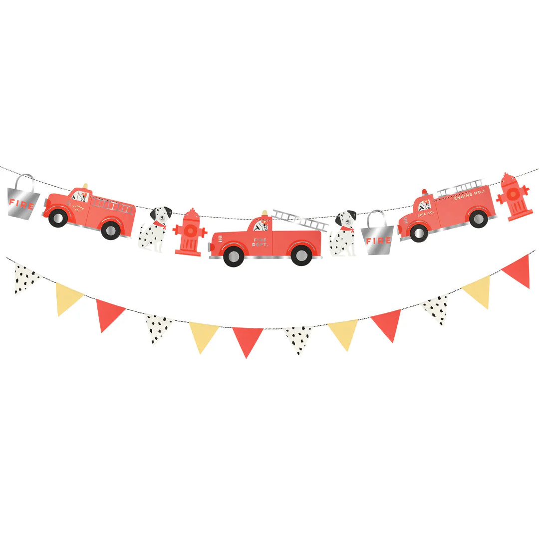 Fire Truck Garland | Ellie and Piper