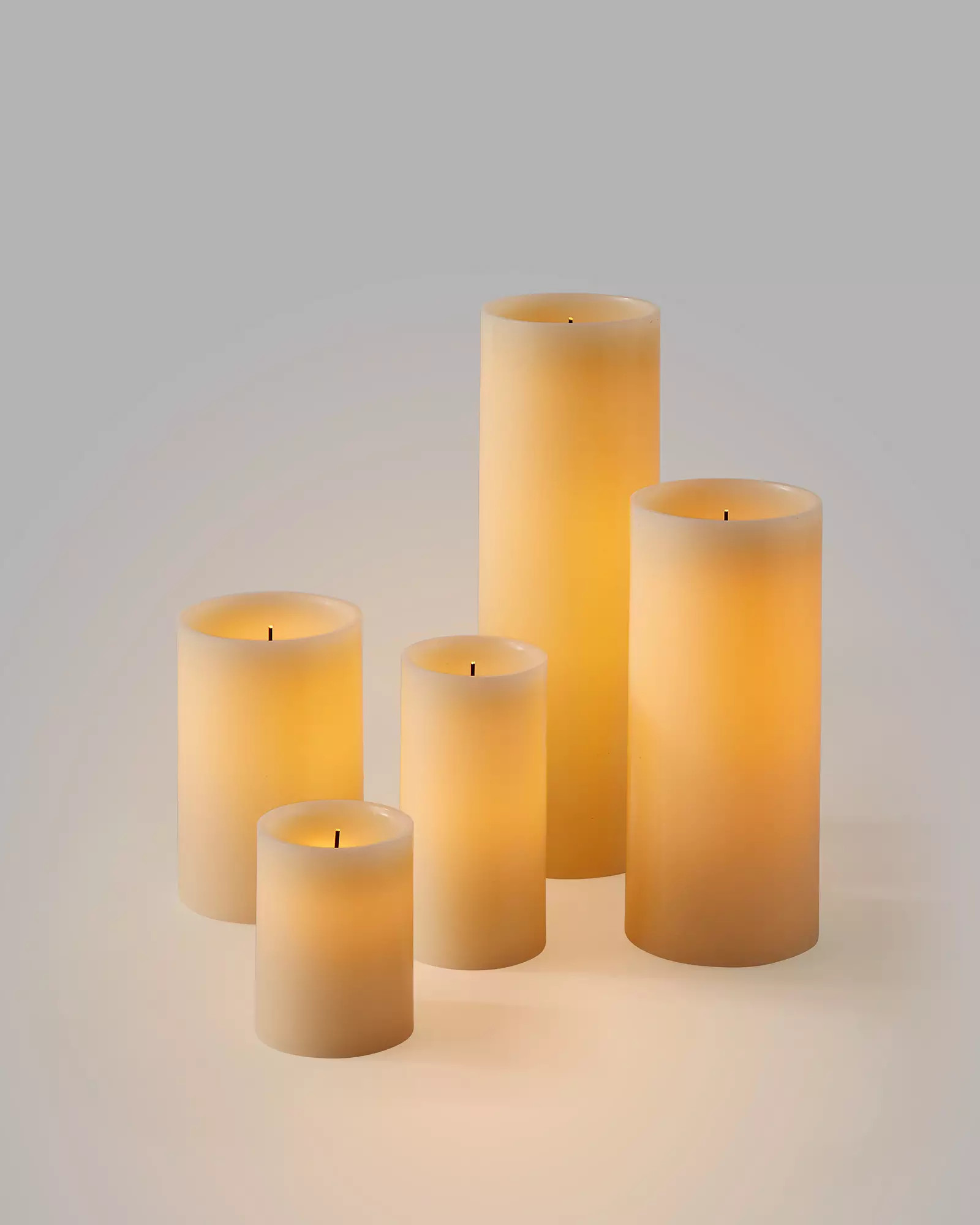 Flameless Indoor/Outdoor Pillar Candles | Serena and Lily
