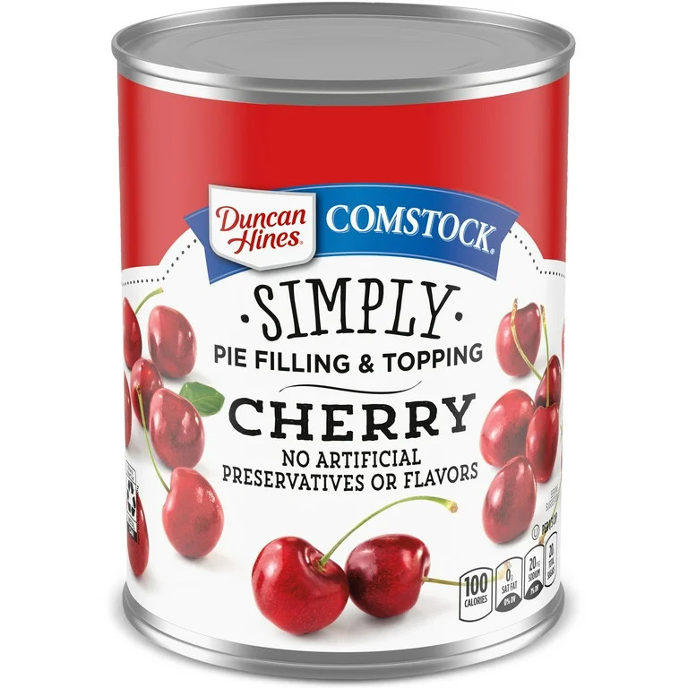 Duncan Hines Comstock Cherry Pie Filling and Topping, 21 oz. | Walmart (US)
