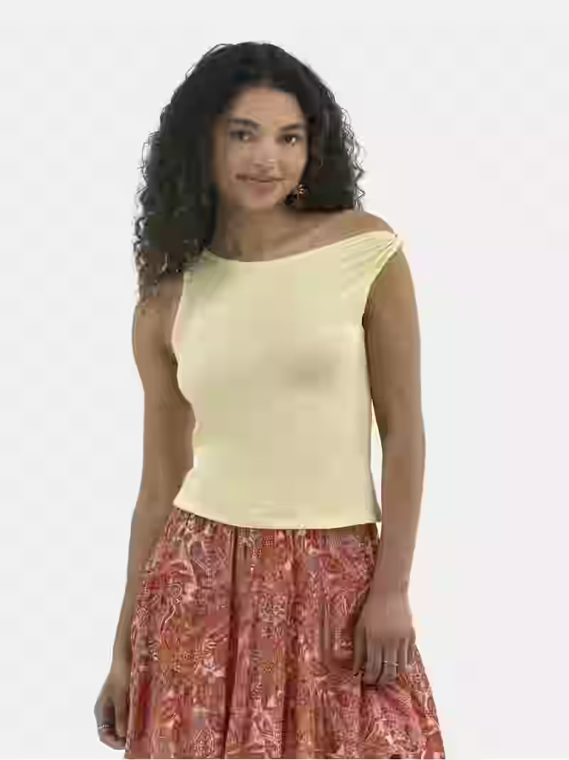 No Boundaries One Shoulder Top, Women's | Walmart (US)