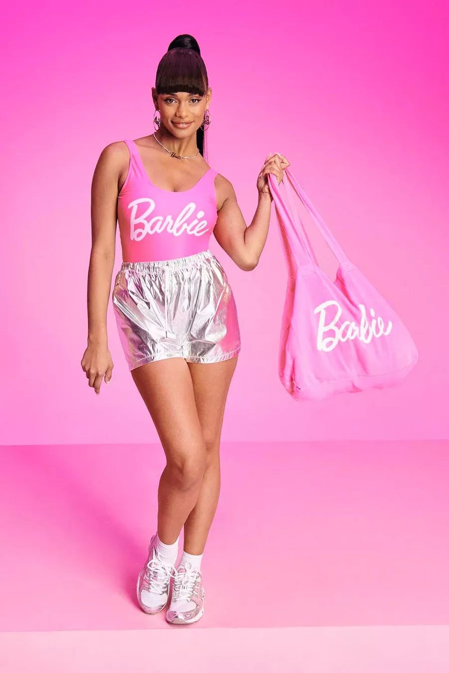 Barbie Printed Tote Bag | Boohoo.com (UK & IE)