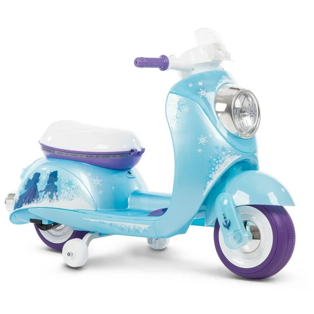 Disney Frozen 6V Euro Scooter Ride-On Battery-Powered Toy by Huffy, Blue | Walmart (US)