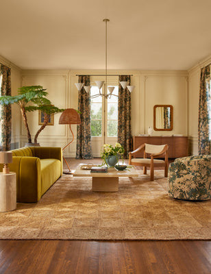 Havenhurst Handmade Jute Rug by Jake Arnold, Washed Black 4' x 6' | Lulu and Georgia 