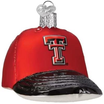 Old World Christmas Blown Glass Ornament for Christmas Tree, Texas Baseball Cap | Target