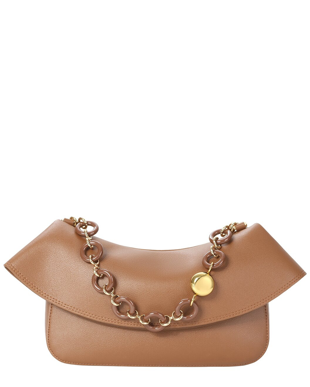 Tiffany & Fred Paris Lambskin Leather Shoulder Bag | Gilt & Gilt City