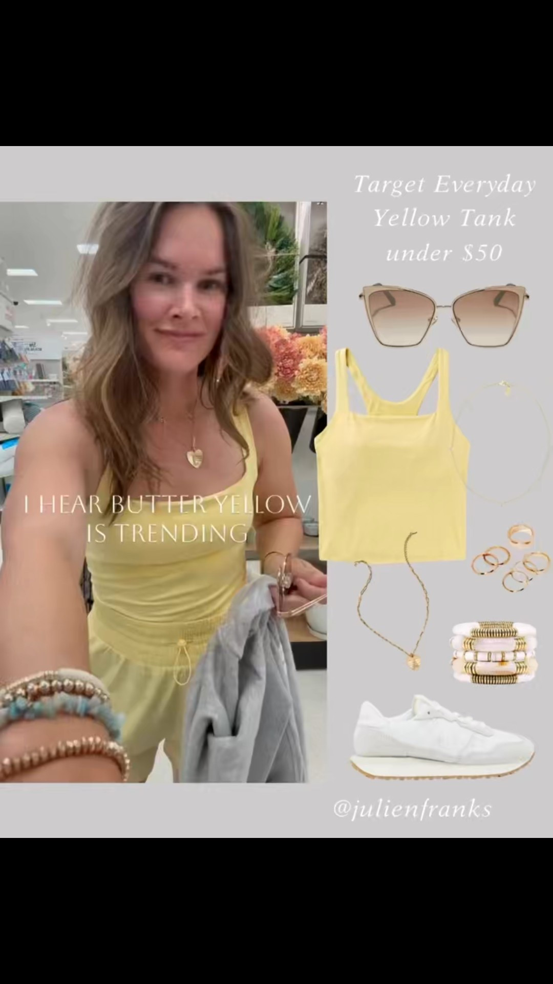 I’m obsessed with this bright and beautiful butter yellow look from target! Comfortable and affordable pieces! Perfect for summer vibes. 
.
#butteryellow #target #targetfinds #targetfashion #everydaystyle #everydaystyle #momstyle #momfashion #casualstyle #casualfashion #sportsmom

#LTKSaleAlert #LTKActive #LTKFindsUnder50