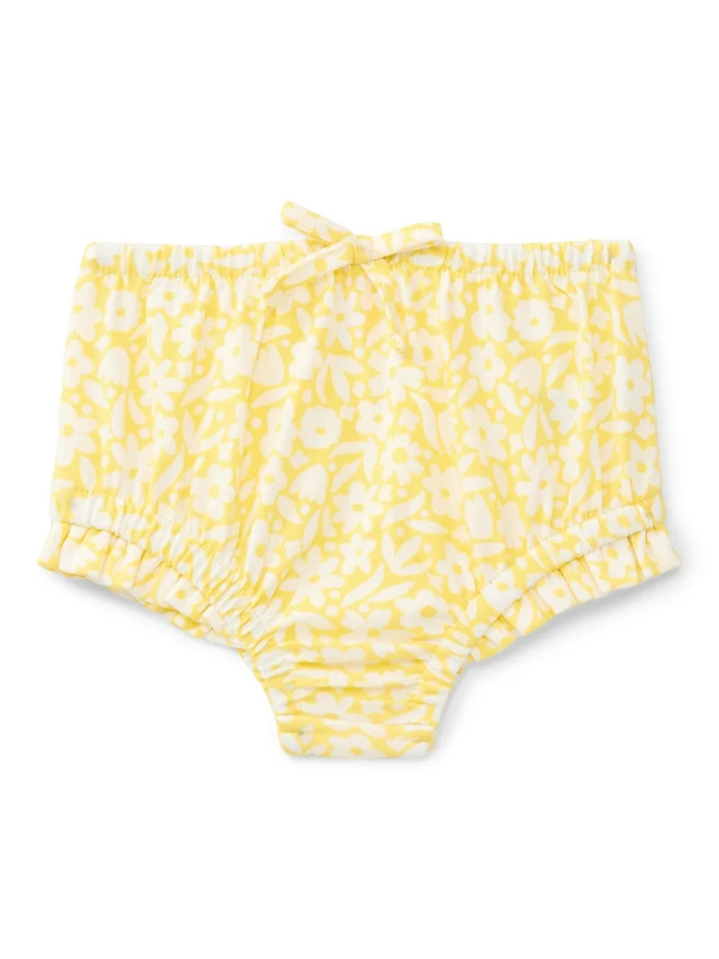 Wonder Nation Baby Girl Bloomer Shorts, Sizes 0-24 Months | Walmart (US)