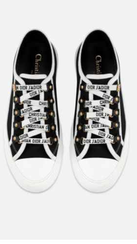 New Women’s Designer Christian Dior Walk’N’Dior Low Top Fabulous Sneaker Black39  | eBay | eBay US