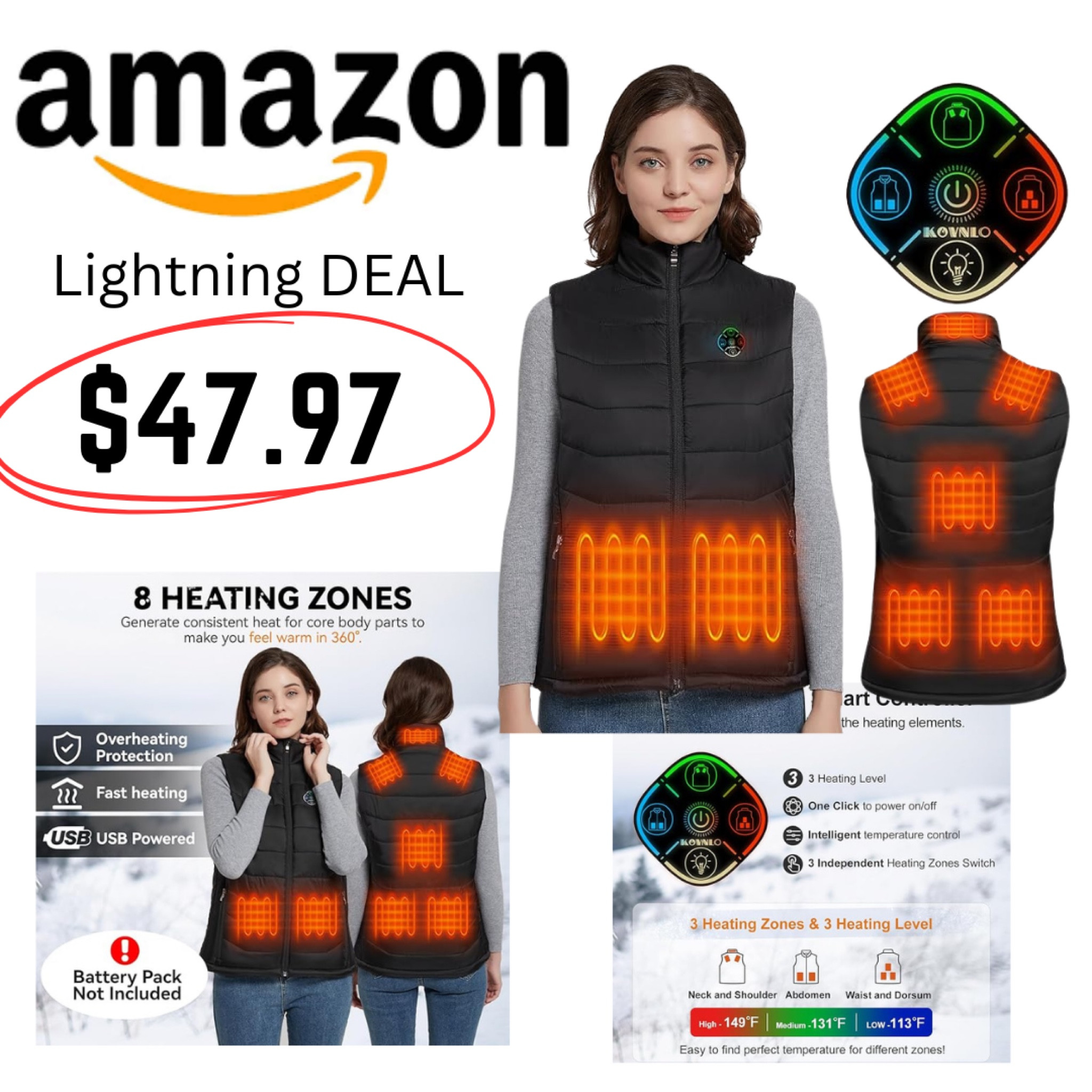 Lightning deal only a few available, warm and affordable!

#LTKSeasonal #LTKFindsUnder100 #LTKActive