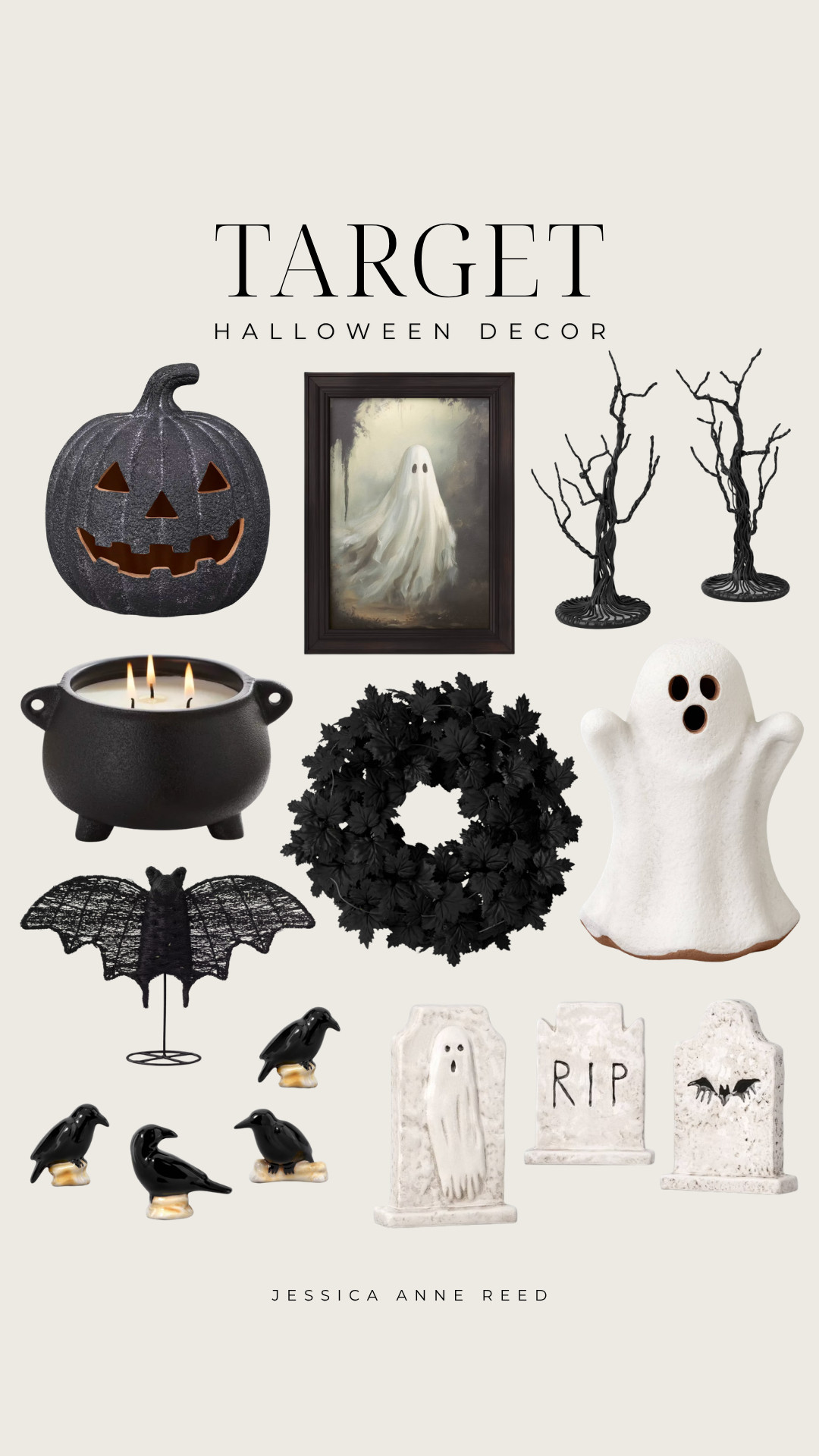 🎃🖤 Target Halloween Decor Finds. I found the cutest spooky-season decor with the perfect mix of chic, neutral + festive. Think pumpkins, ghosts, cozy fall accents, spooky tabletop decor and easy pieces to style throughout your home. 🕯️🕸️

Perfect for adding a little Halloween magic without completely changing your home aesthetic. 🖤

Target Halloween decor, Target Halloween finds, Halloween home decor, Target fall decor, neutral Halloween decor, spooky season decor, Halloween decorating ideas, affordable Halloween decor, Target home finds, Halloween 2026
 

 #LTKSeasonal #LTKHome