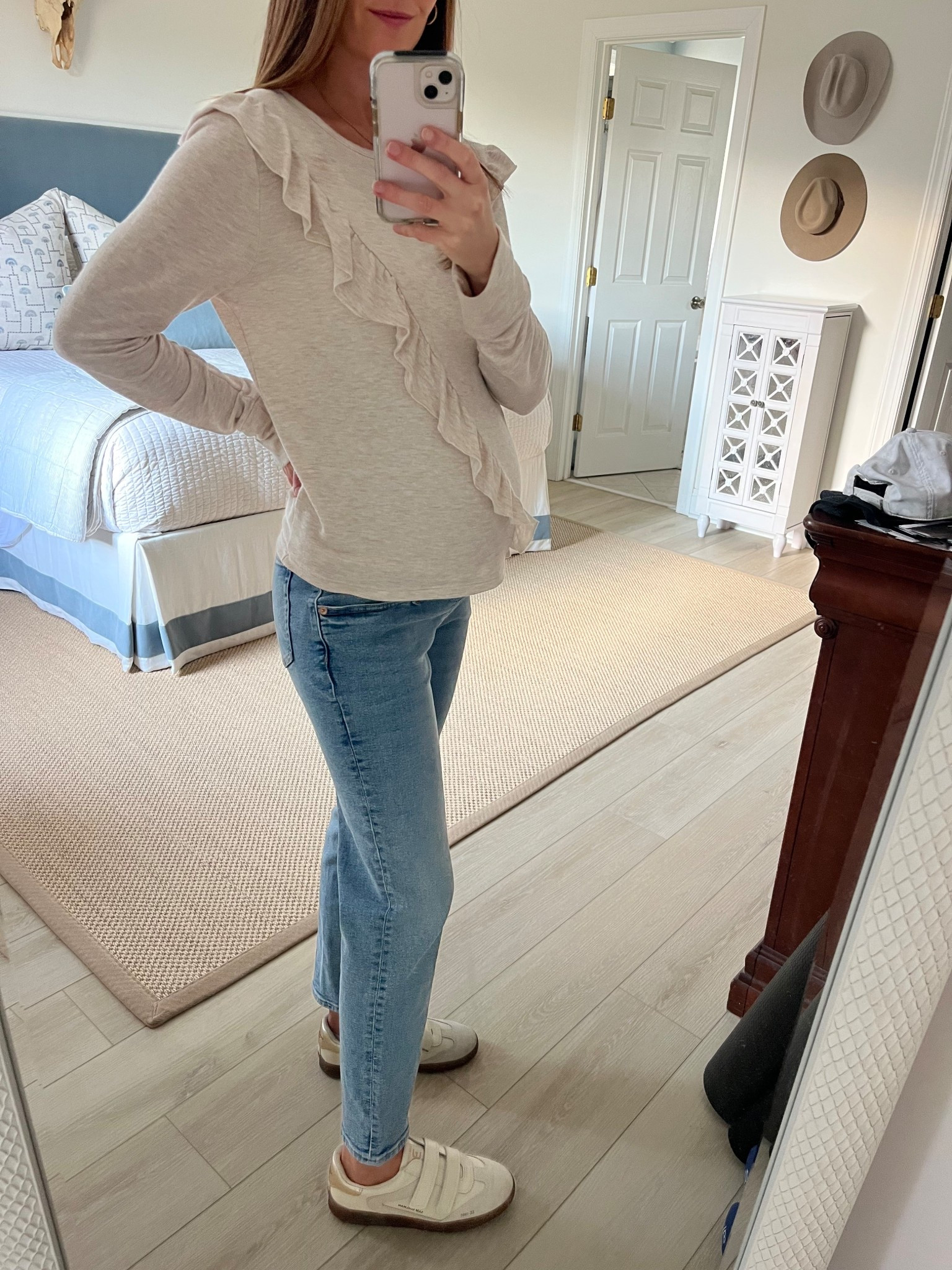 So far, my favorite Maternity Jeans! Love the wash & cut and the price is pretty hard to beat! 

#LTKootd #LTKmomlife #LTKBump