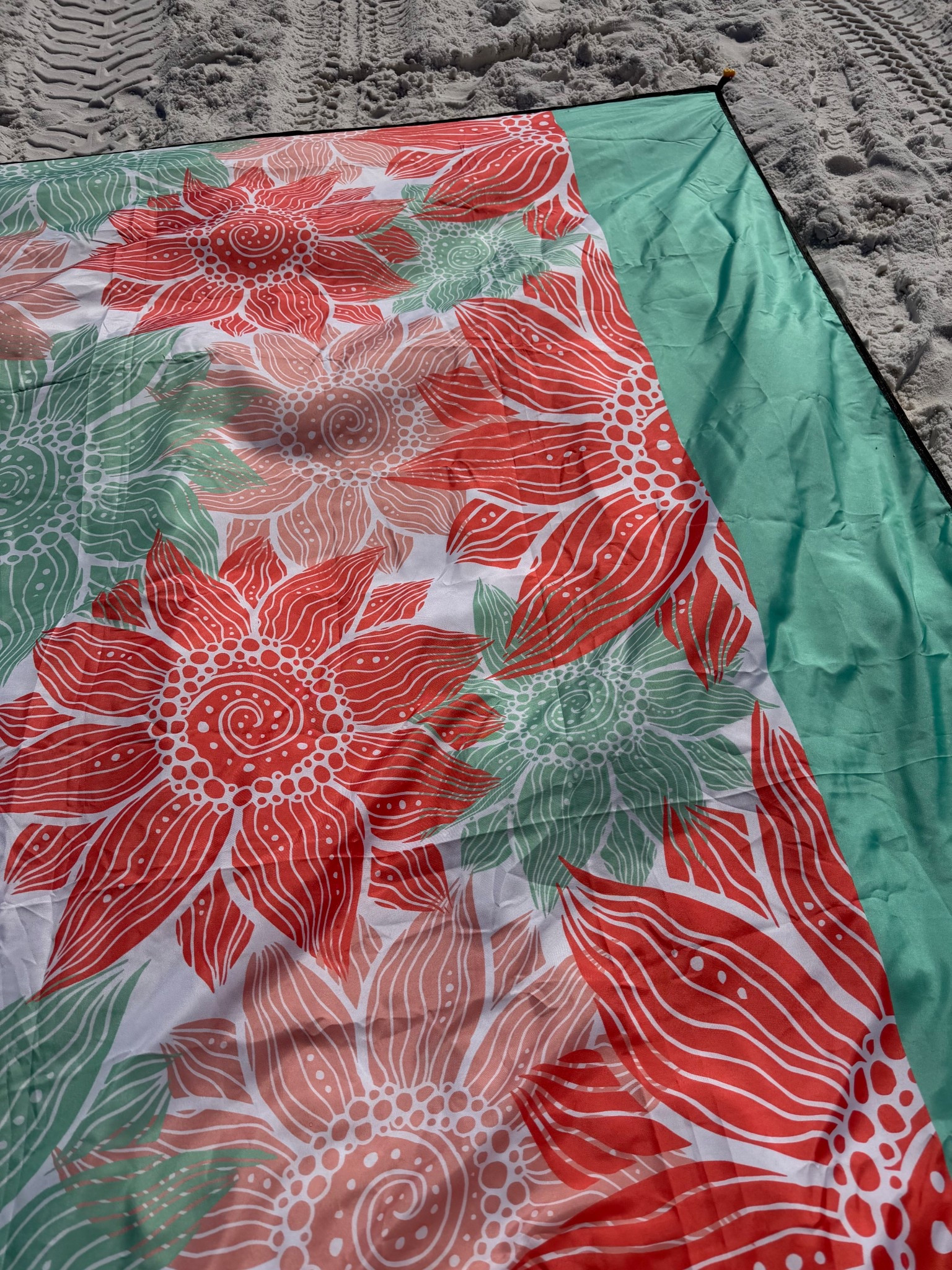 The beach blanket we used on vacation 