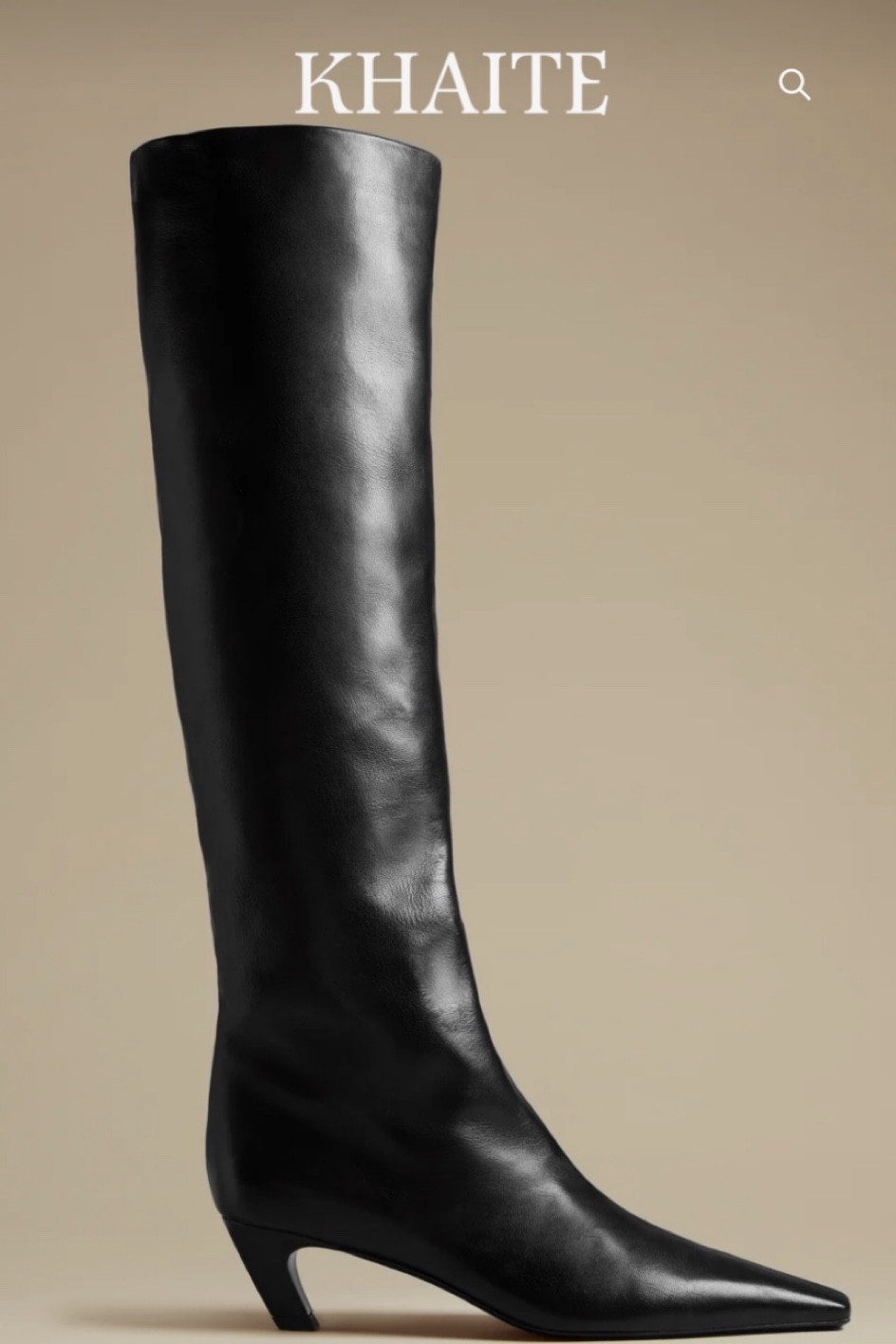 These boots from Khaite ❤️‍🔥 Linked a similar style! 

#LTKstyletip #LTKshoecrush #LTKSeasonal