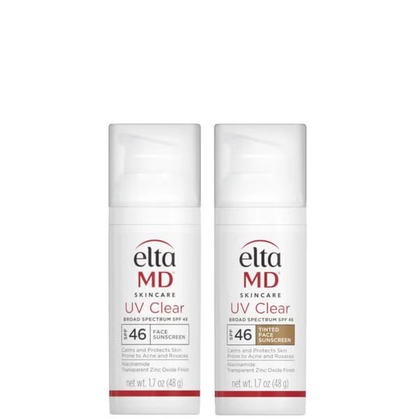 EltaMD Exclusive UV Clear Tinted and Untinted Duo ($84 Value) | Dermstore (US)