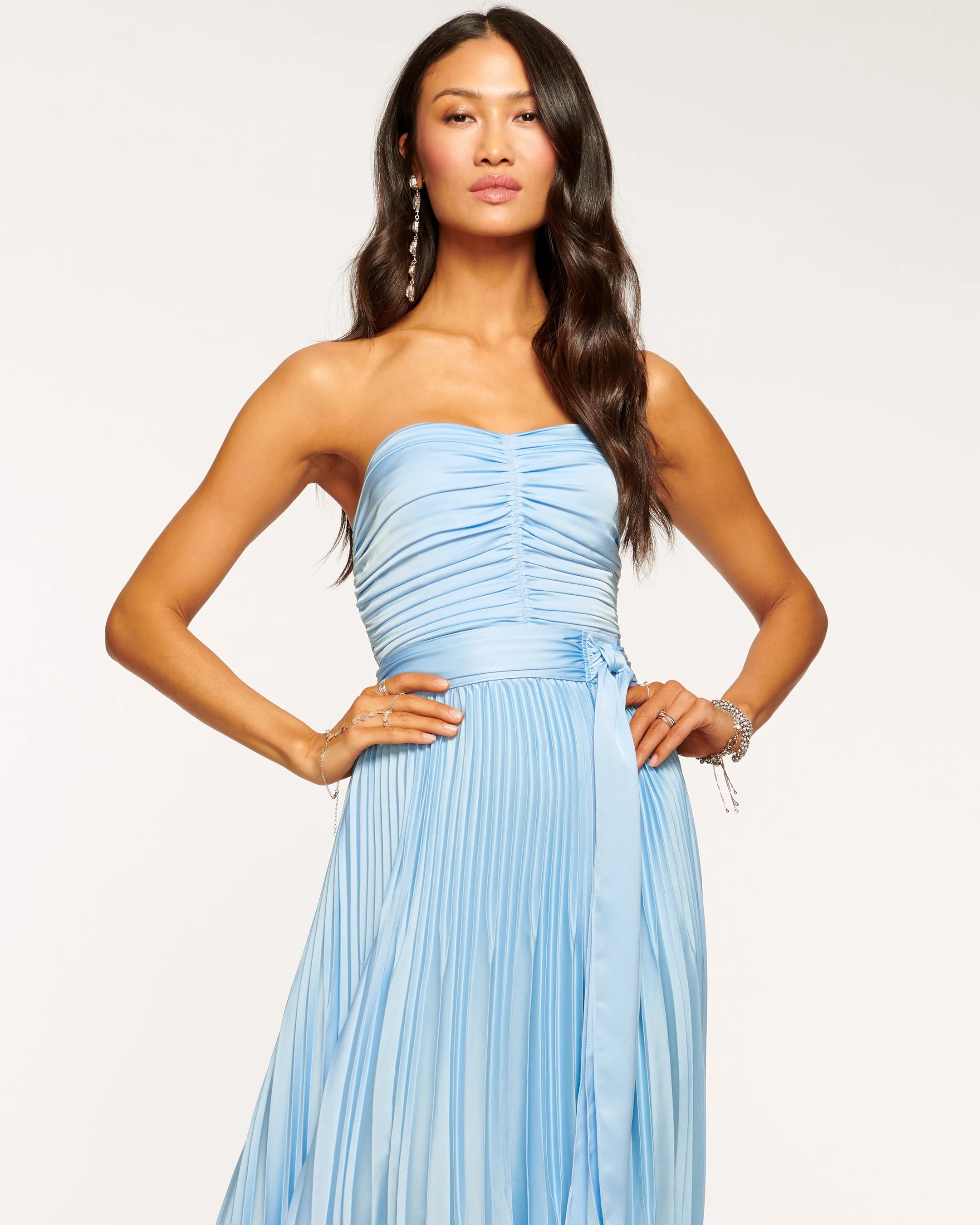 Fernanda Strapless Midi Dress | Ramy Brook