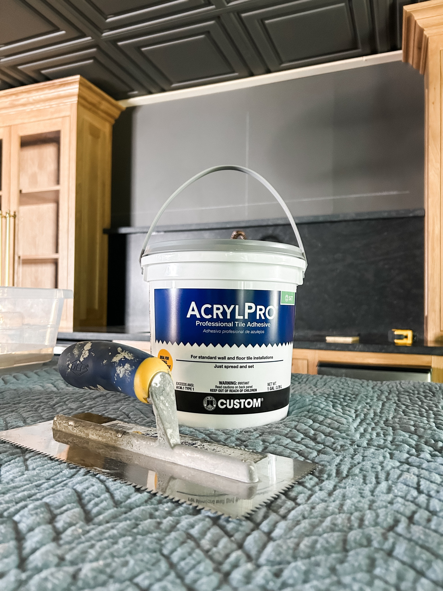 Wall tile setting essentials that I used with our groutless Zellige. 

#zellige #tilesetting #walltile #tileadhesive

#LTKFindsUnder50 #LTKHome