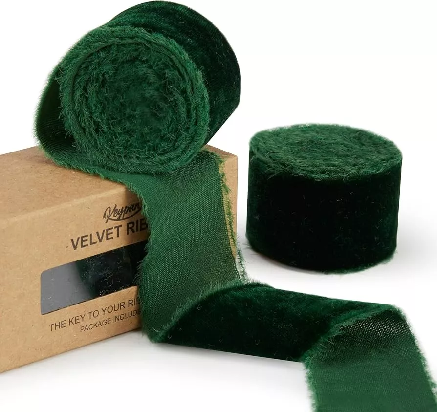 Keypan Green Velvet Ribbon for … curated on LTK
