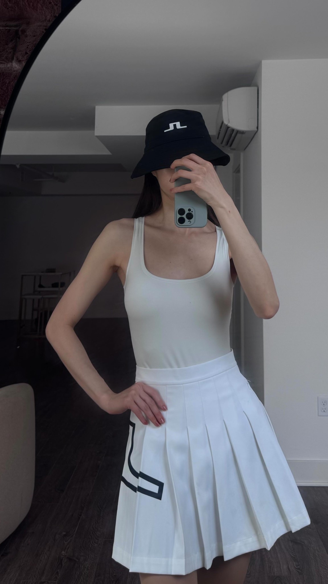 Ever wanted to try a bodysuit but weren’t quite sure how to style it? One of my favorite ways is pairing it with a classic tennis skirt—it’s chic, sporty, and effortlessly put-together. 

What really sets this Lululemon bodysuit apart is the fabric—it’s structured and elevated, not thin or see-through. It gives you that sculpted silhouette without ever feeling like you’re just in underwear. Clean lines, luxe feel—exactly how I like my staples! 

Find them on my #lululemoncreator link in my bio ! 🔗
5’10” wearing M 

@lululemon 
@jlindebergofficial 

#lululemon #ugccreator #bodysuitstyle #dailylook #model #tallgirl