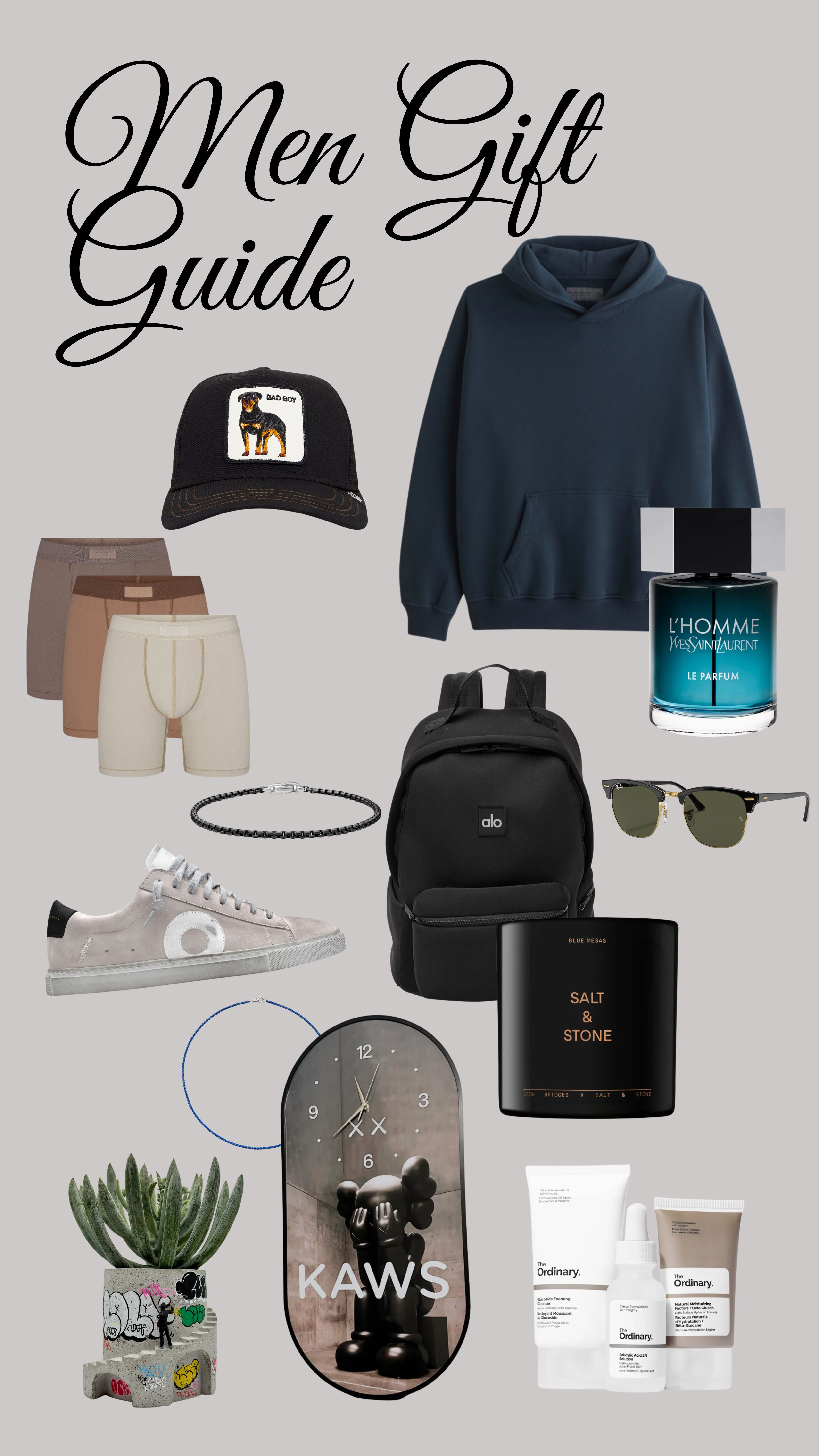 Men's holiday gift guide- designer bracelet, david yurman jewelry men, abercrombie hoodie, sunglasses, sneakers for men, skincare sets, skims gift, christmas list, luxury gift 

 

#LTKGiftGuide #LTKSeasonal #LTKShoeCrush