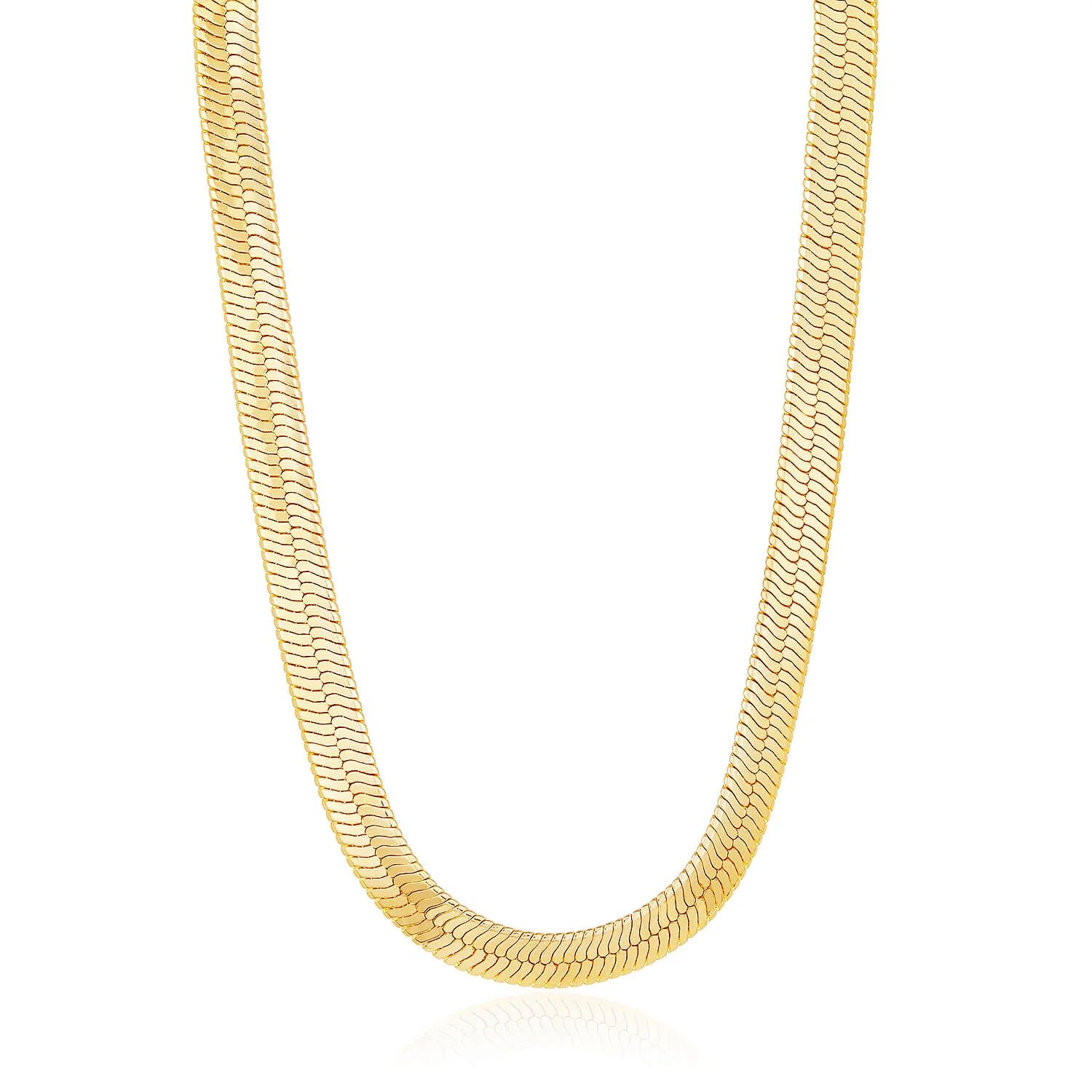 Mama Herringbone Chain 15" | Melinda Maria