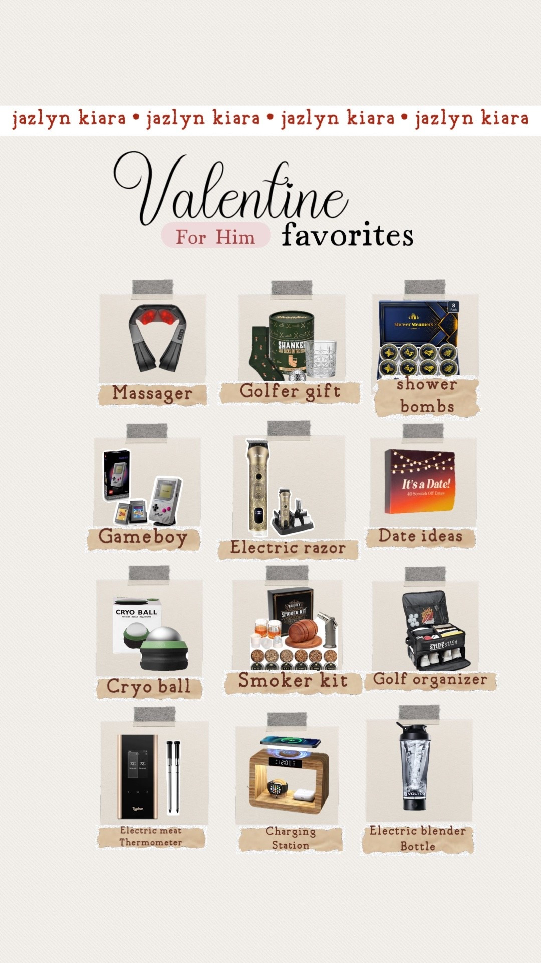 Valentine gifts for him ❤️

#LTKFindsUnder100 #LTKSeasonal #LTKMens