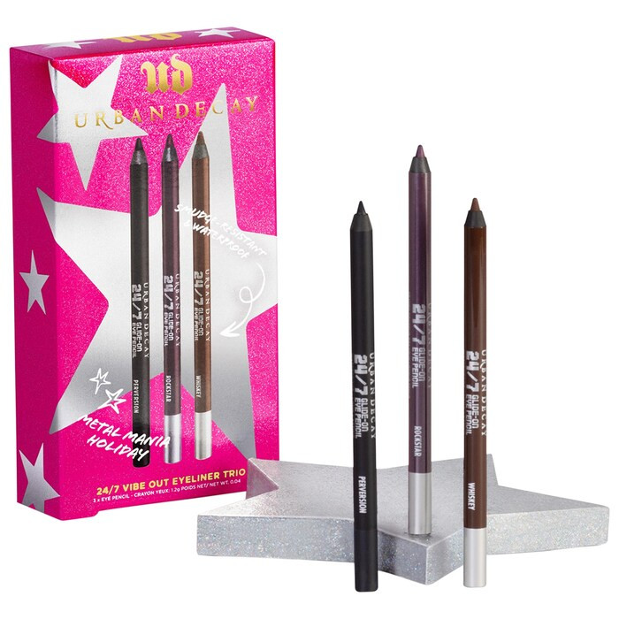 24/7 Vibe Out Eyeliner Trio Holiday Makeup Set - Urban Decay | Sephora | Sephora (US)