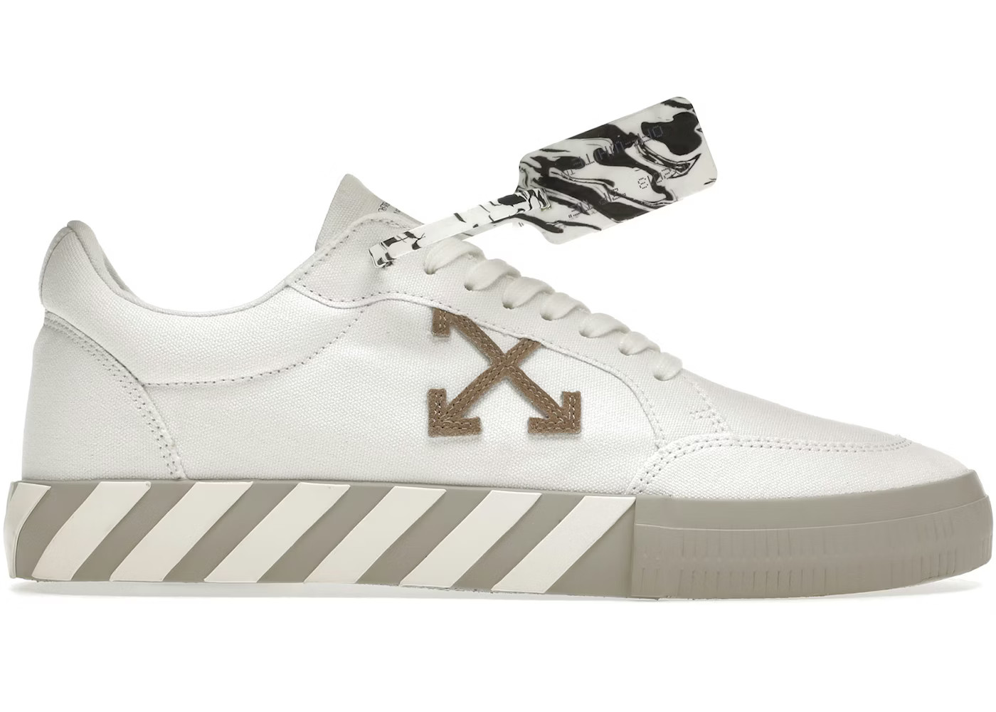 OFF-WHITE Vulc Low Eco CanvasWhite Grey | StockX