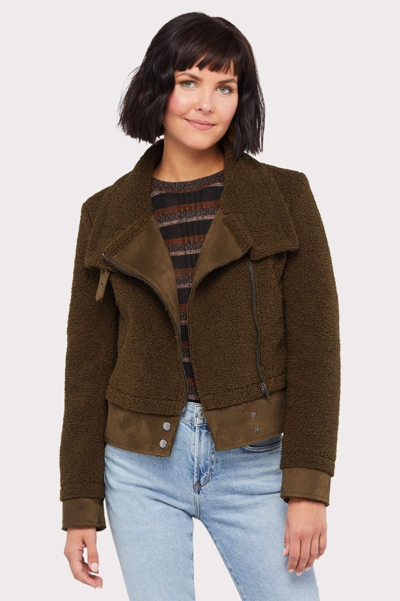 Sherpa Moto Jacket | Evereve