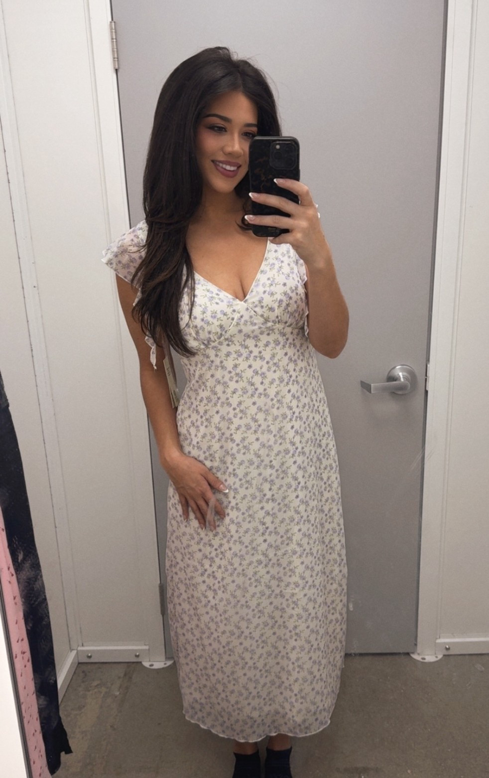 Affordable spring dresses from Walmart 🌸

This under $20 floral midi is lightweight and perfect for layering with a cardigan or denim jacket. Wearing size M. 

#LTKootd #LTKMidsize #LTKTall