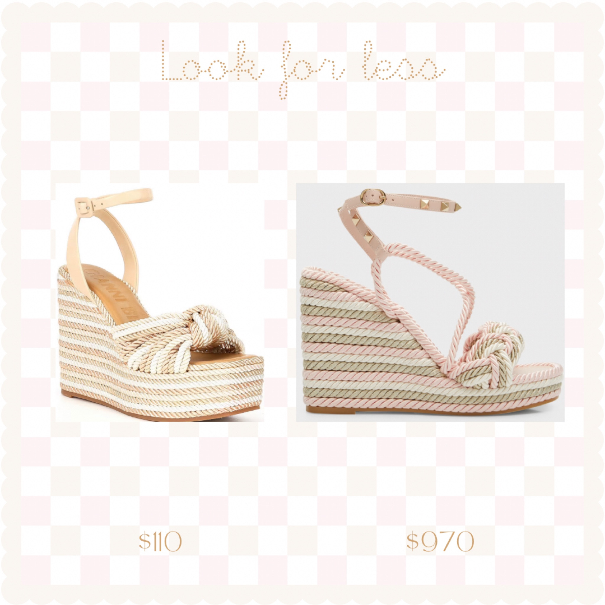rope wedges look for less - the most versatile travel shoe

#LTKshoecrush #LTKtravel #LTKwedding