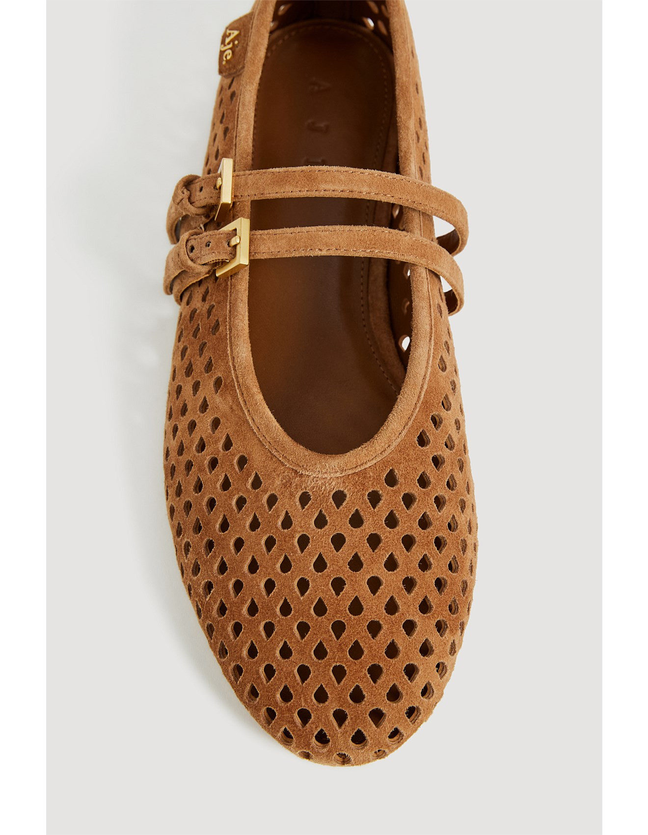 WOMEN'S Navina Suede Ballet Flat SHOE | David Jones (Australia & New Zealand)