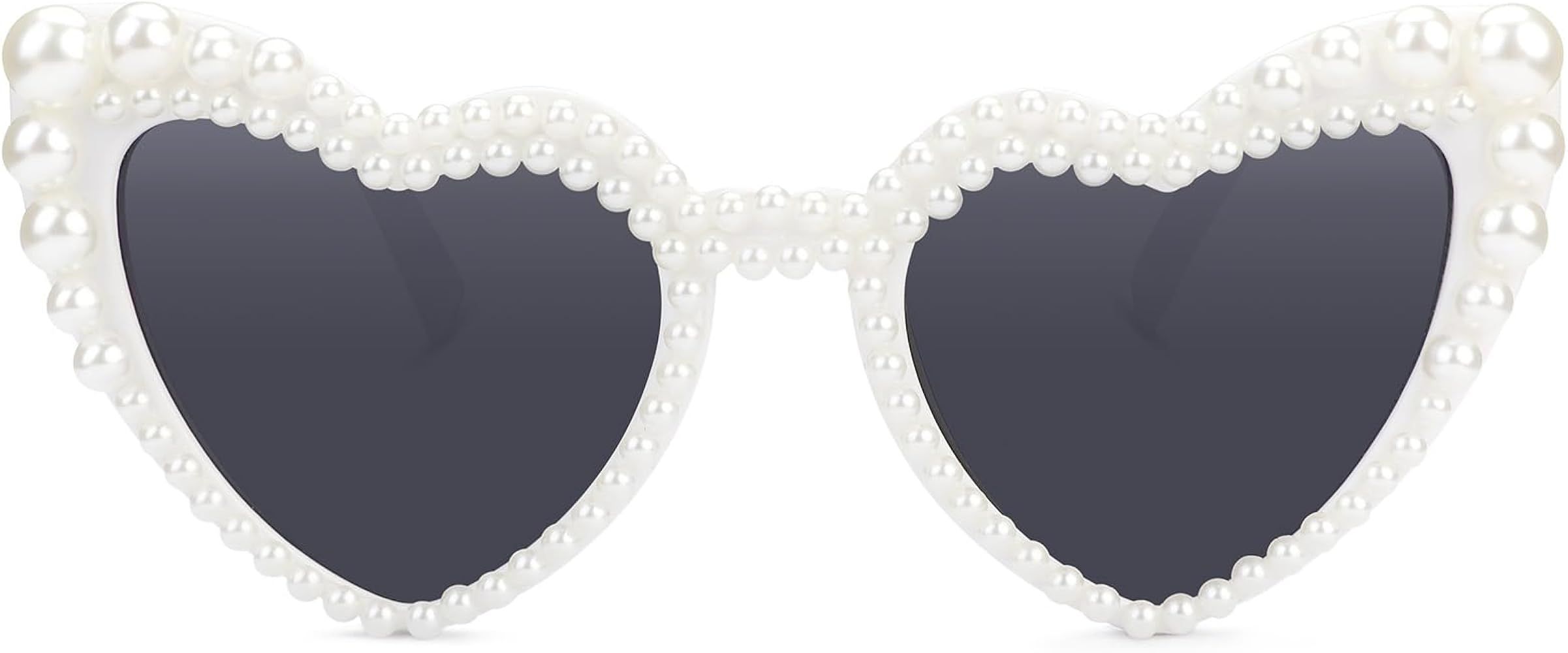YOGFIT Heart Sunglasses for Women Fashion Classic Love Eye Protection Sunglasses Vintage Cute Hea... | Amazon (US)